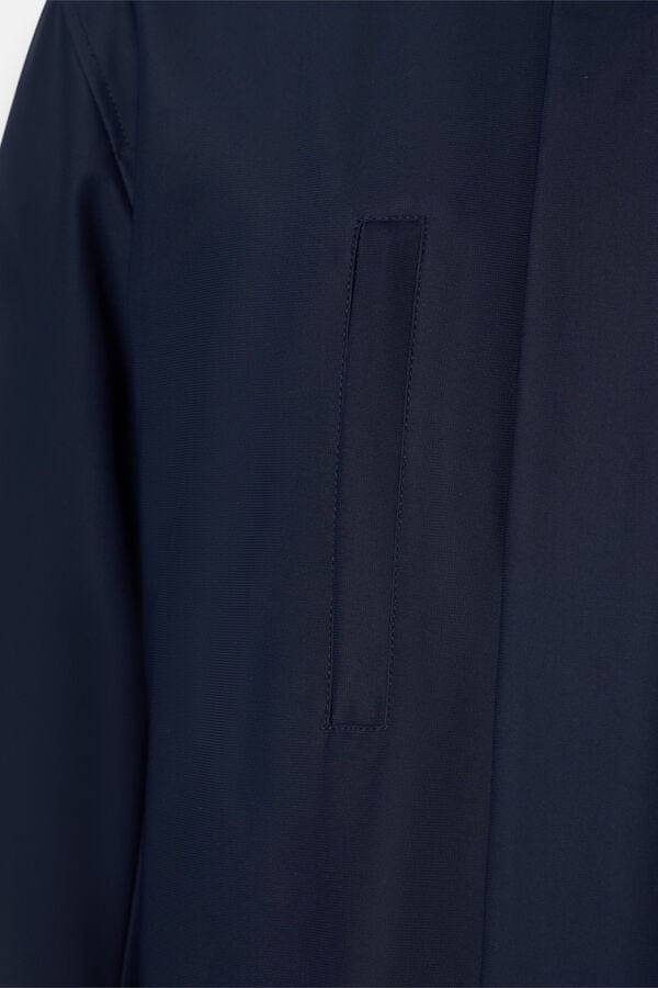 Silbon Parka técnica tailoring Azul marino