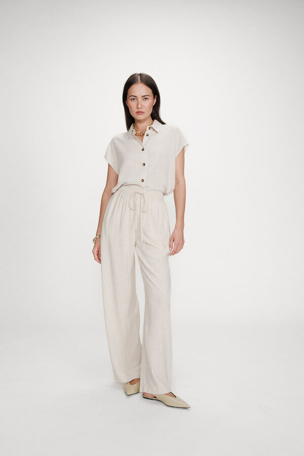 Grace & Mila Cal&ccedil;a reta Raven Tostado