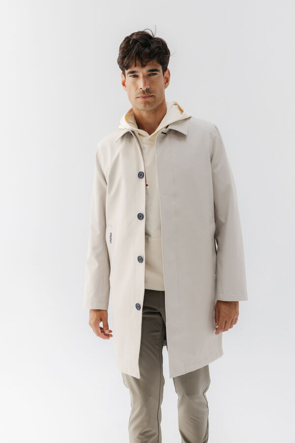 elPulpo Gabardina ultraleve Vostok Castanho