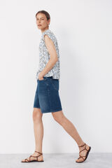 Cortefiel Entredos blouse Printed green
