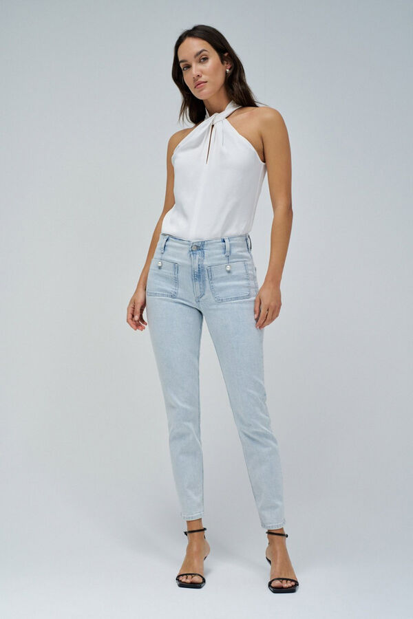 Salsa Jeans Calça jeans push-up Destiny Azul