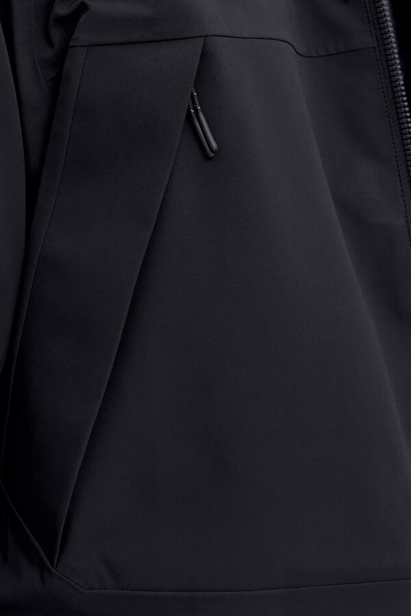 Jack & Jones Parka cl&aacute;ssica com capuz Preto