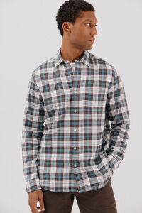 Cortefiel Checked flannel shirt