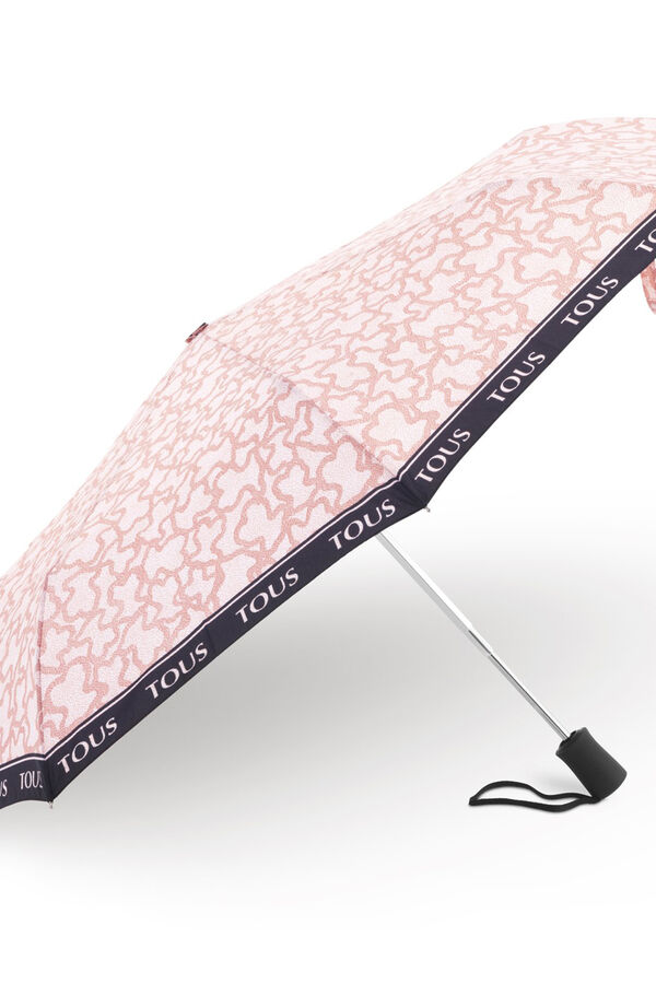 Cortefiel Guarda-chuva dobrável rosa Kaos New Subiu