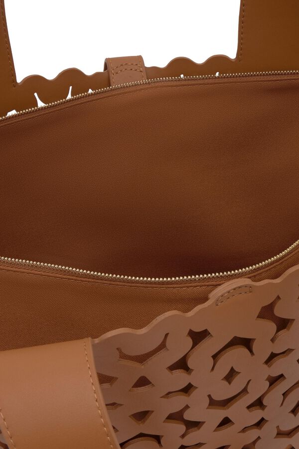 Tous Bear Shock large basket bag Beige