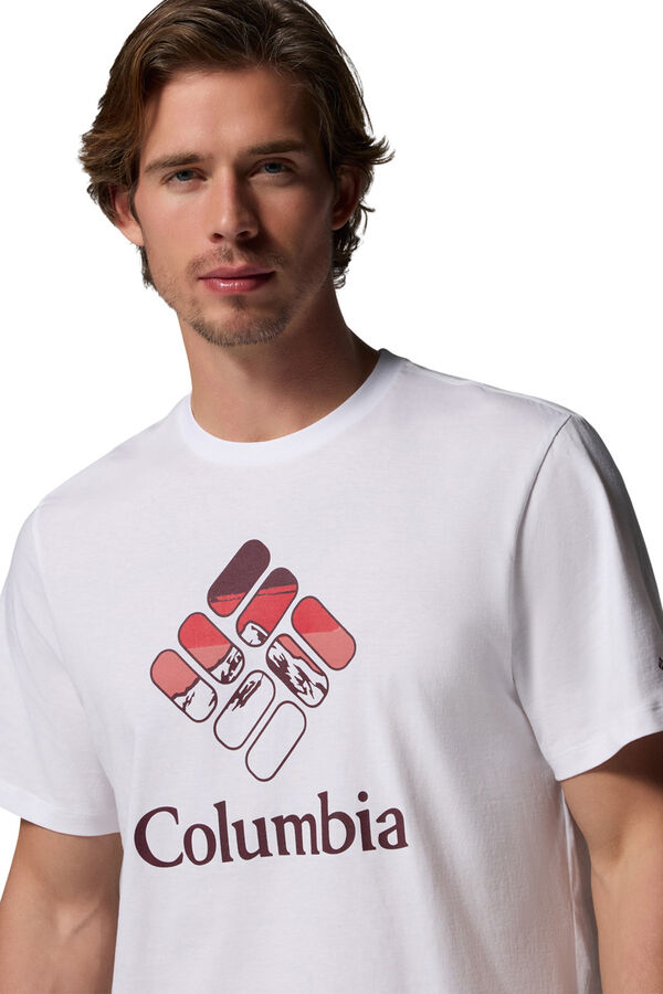 Columbia Seasonal print T-shirt CSC&trade; White