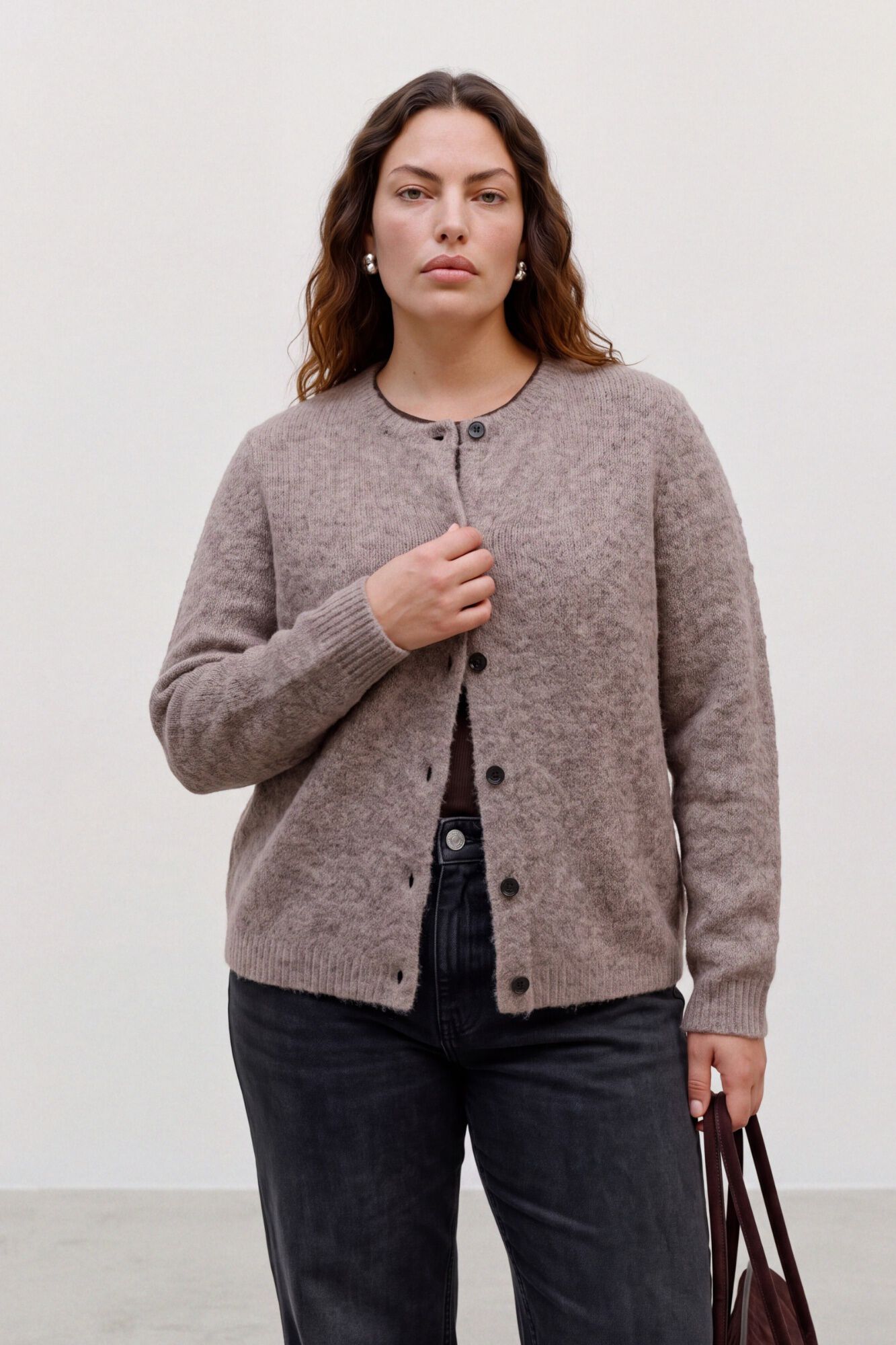 Vero Moda Curve Casaco de malha texturizado