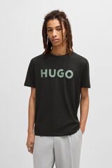 HUGO Short-sleeved T-shirt Black