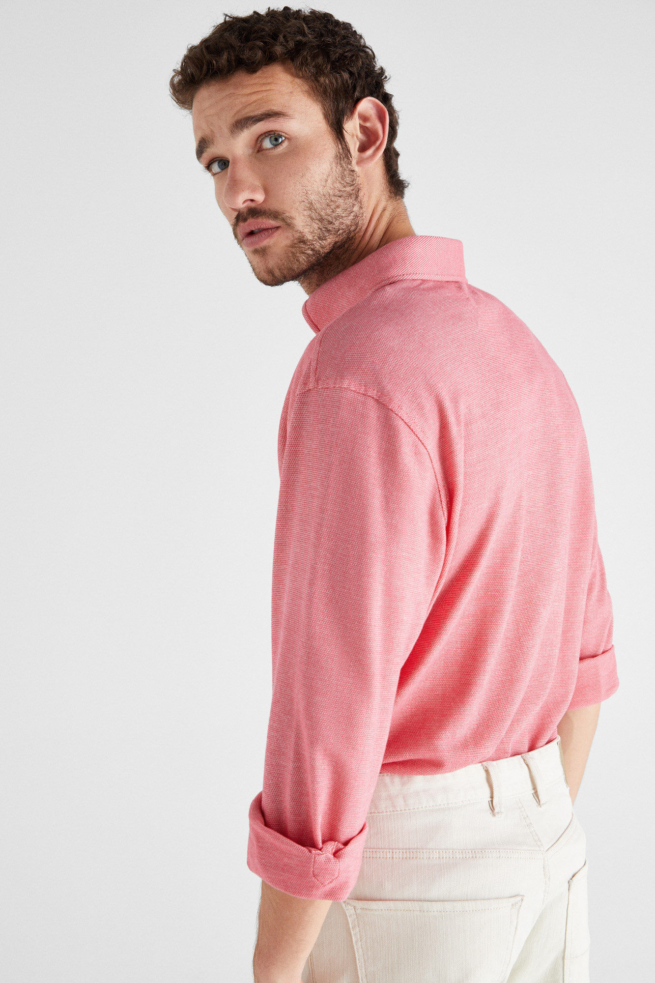 polos manga larga hombre cortefiel