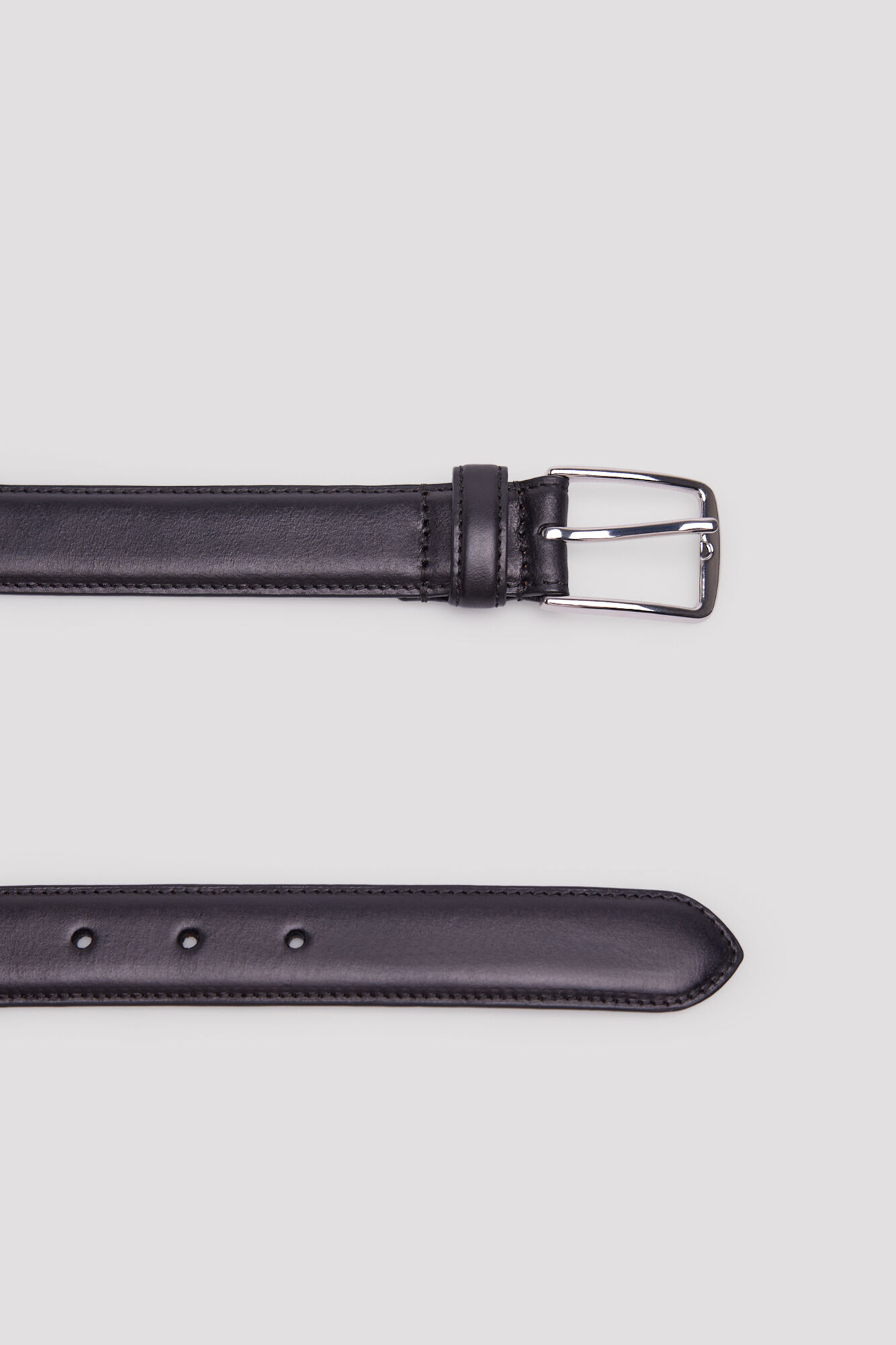 Cortefiel Plain leather dress belt