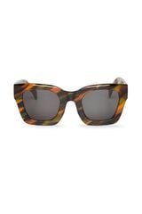 Mr. Boho &Oacute;culos de sol Jungle - bondi - com lentes cl&aacute;ssicas Castanho