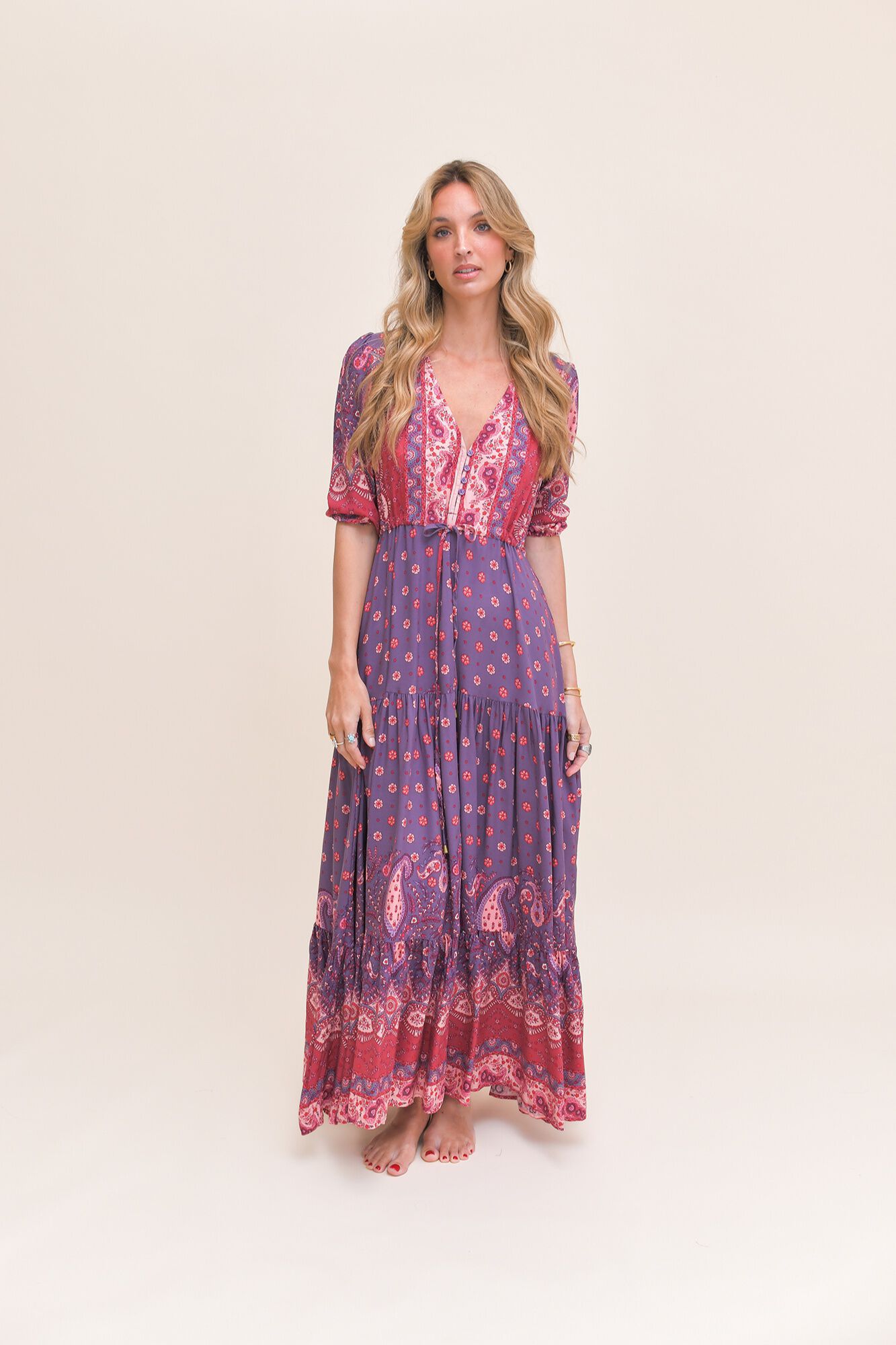 Jaase Vestido comprido Tessa