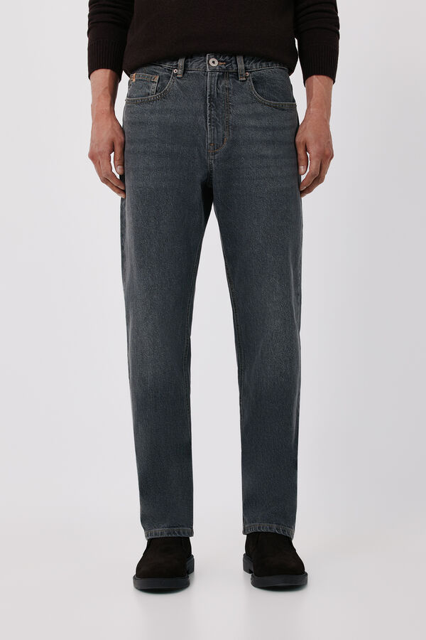 Cortefiel Straight jeans Grey