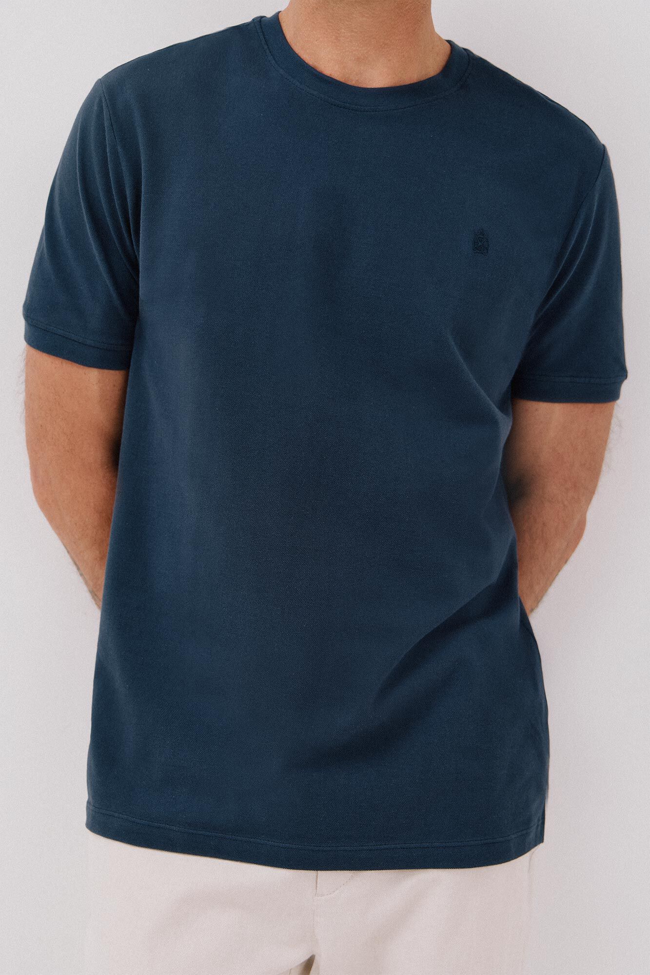 Cortefiel Basic piqu&eacute; T-shirt