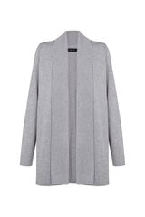 Cortefiel Chaqueta cuello chal Gris