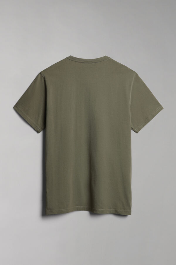 Napapijri T-shirt de manga curta Salis Verde