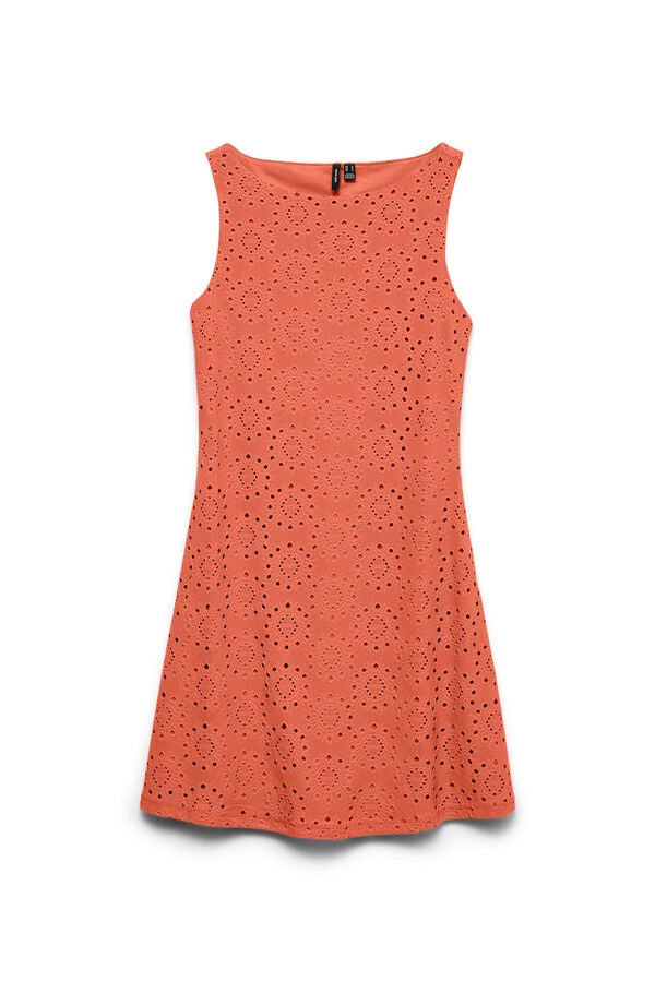 Short dress with openwork lace | Women's dresses | Cortefiel Short dress with openwork lace | Women's dresses | Cortefiel