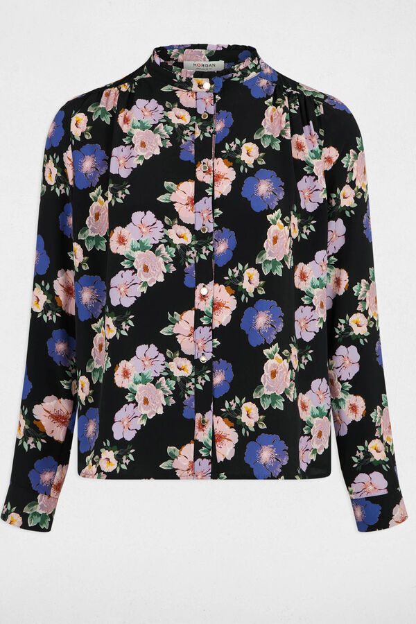 Morgan Camisa fluida estampada Multicolorido