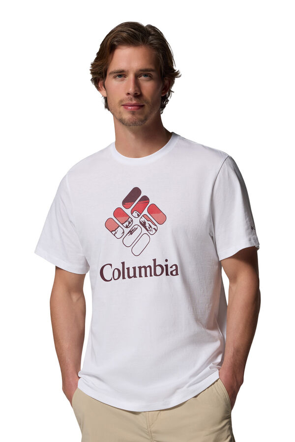 Columbia Seasonal print T-shirt CSC&trade; White