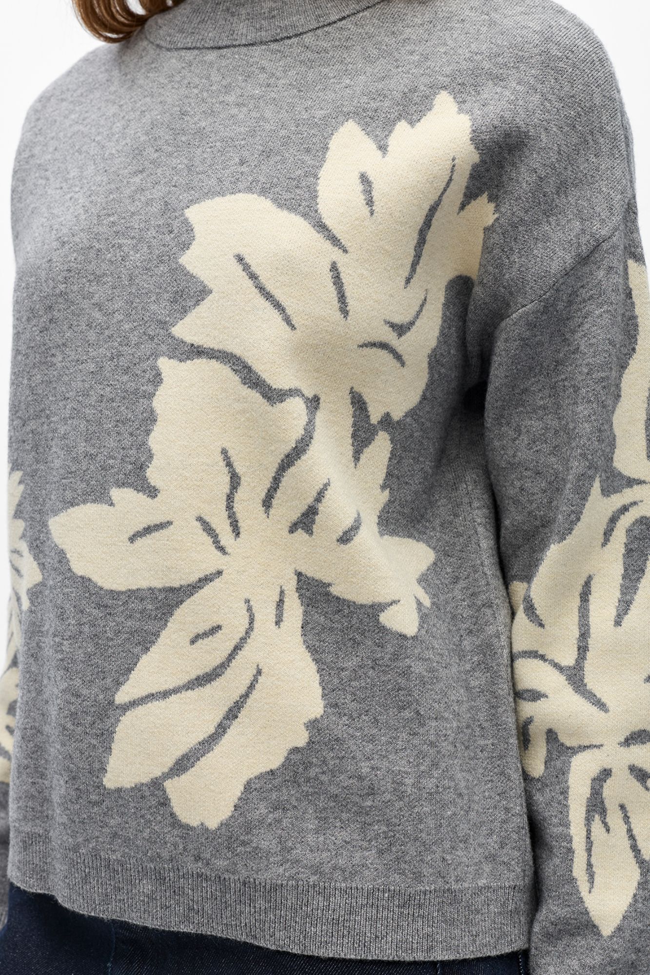 Object Camisola de malha estampada