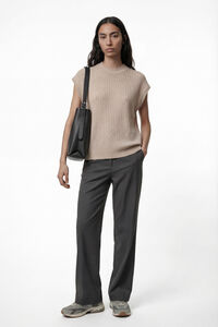 Vero Moda Blusa manga com gola alta 