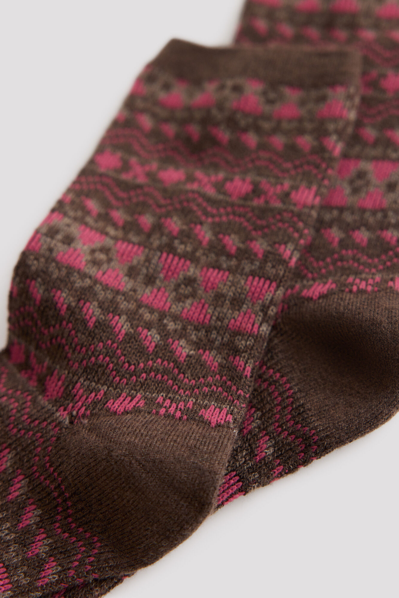 Cortefiel Geometric long socks