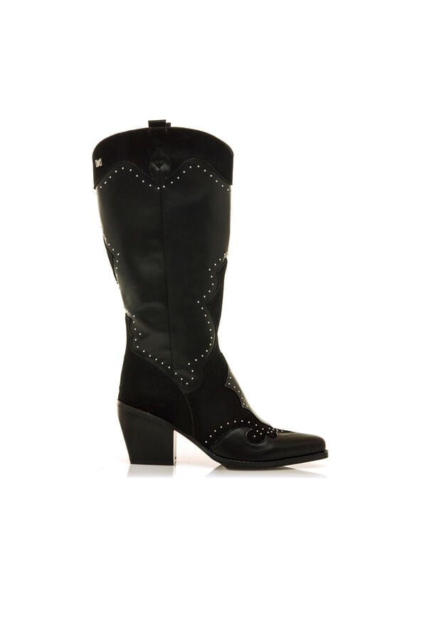 Maria Mare Botas de cowboy Preto