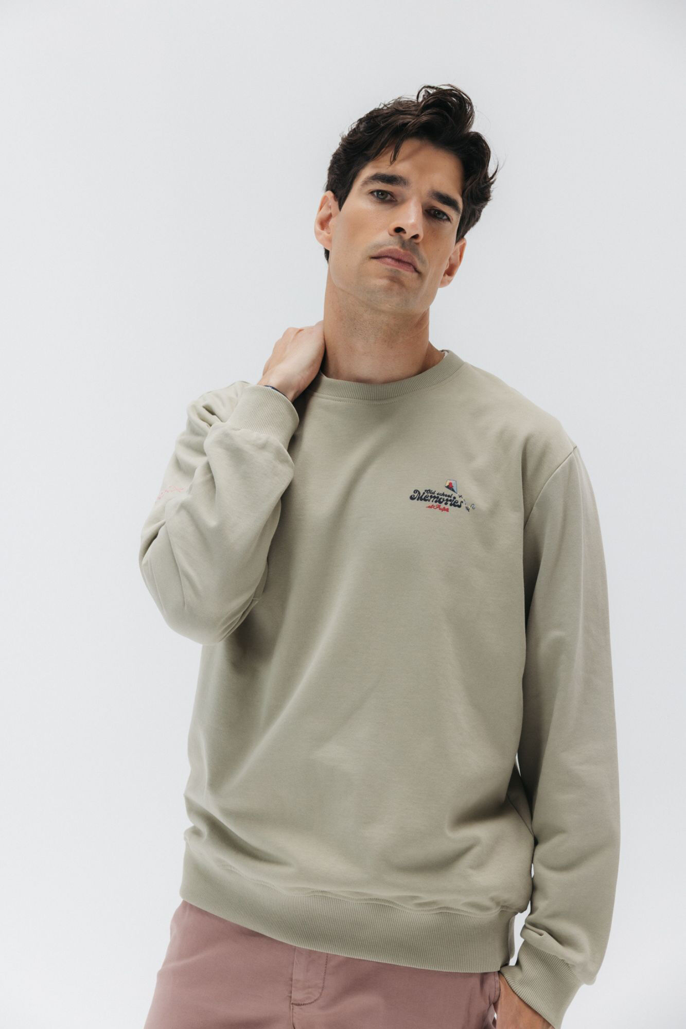 elPulpo Sweatshirt com mem&oacute;rias da velha escola