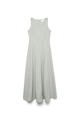Vero Moda Vestido comprido em algod&atilde;o Verde