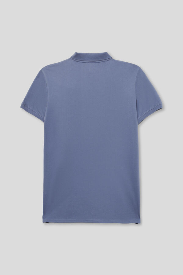 Street Monkey Essential short-sleeved polo shirt Blue