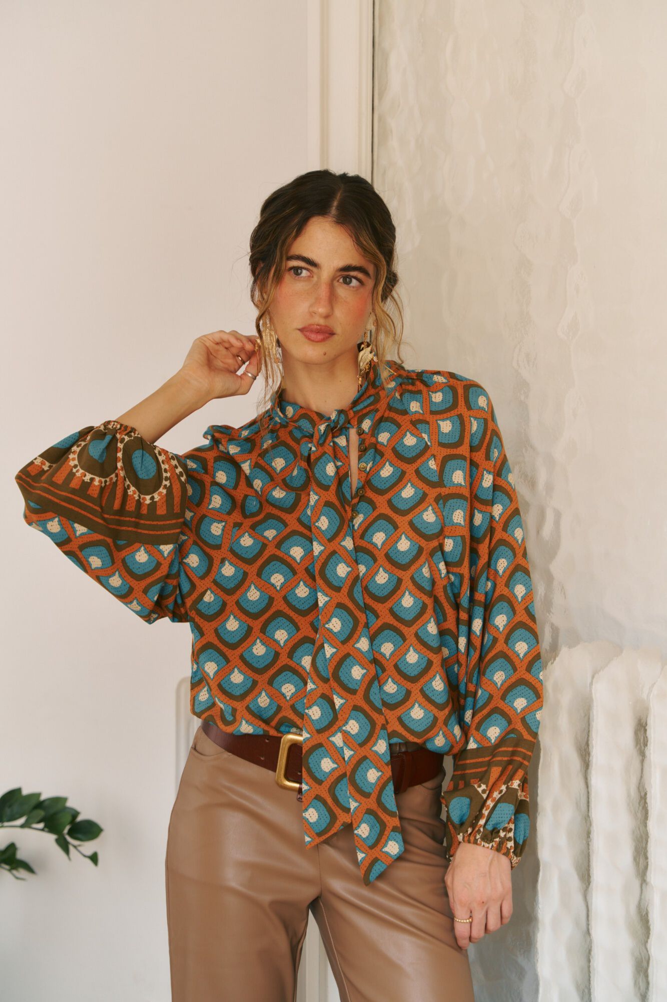 Jaase Blusa fluida Bianca