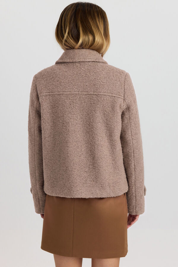 Vero Moda Casaco com fivelas Castanho