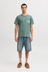 Jack & Jones T-shirt estampada logo Verde