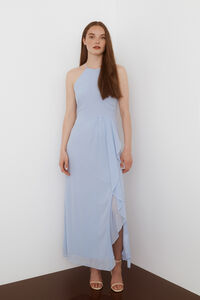 Vila Vestido gola halter
