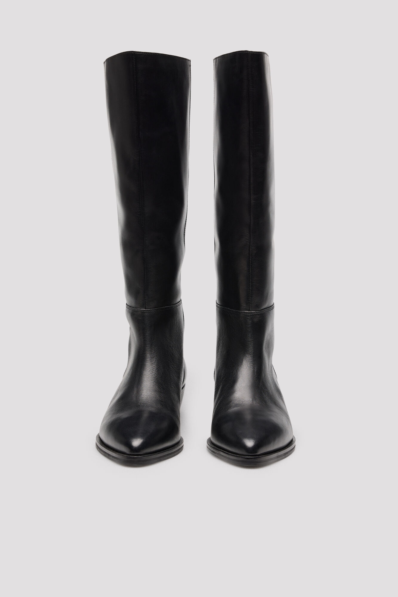 Cortefiel Leather high boot