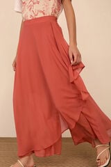 Meisie Saia-cal&ccedil;&atilde;o em gaze Vermelho