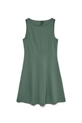 Vero Moda Vestido curto peplum Verde