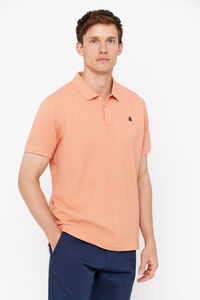 Cortefiel Essential polo shirt Orange