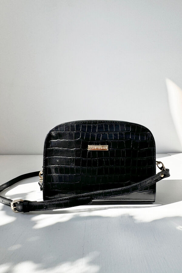 The Code Bandolera casandra chocolate Marr&oacute;n oscuro