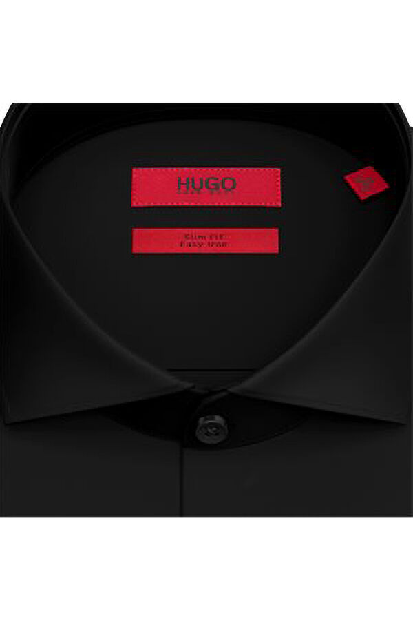 HUGO Camisa básica Preto
