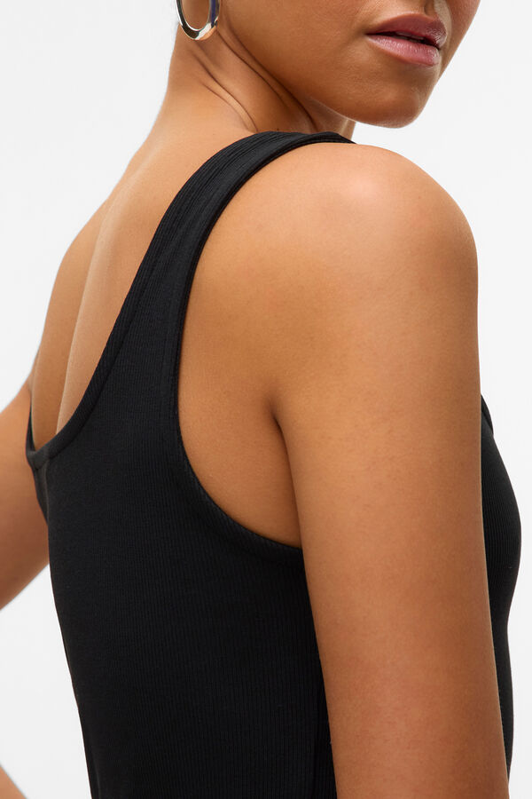 Vero Moda Vestido longo justo Preto