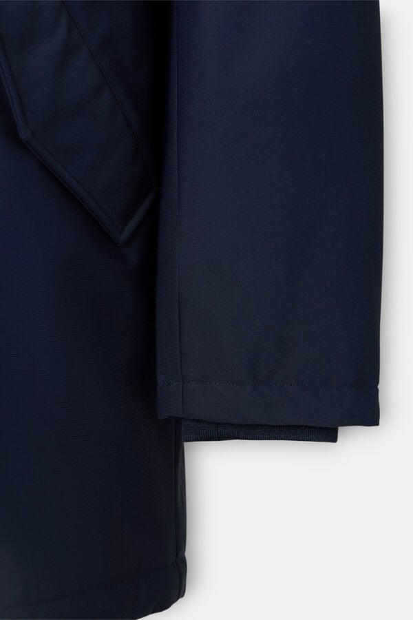 Silbon Parka de alfaiataria técnica Azul