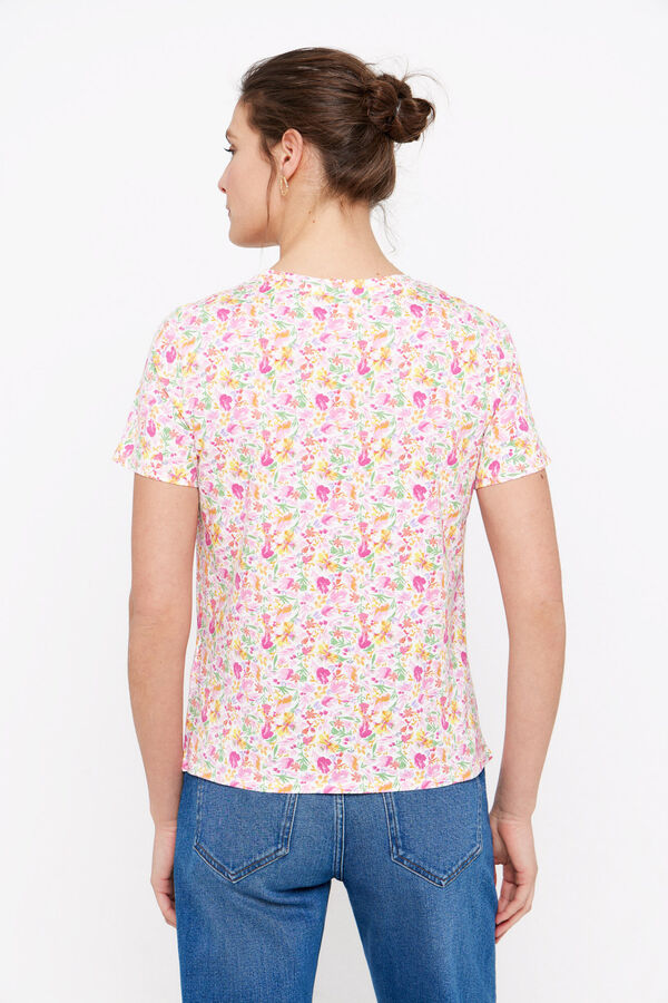 Cortefiel T-shirt estampada Multicolorido