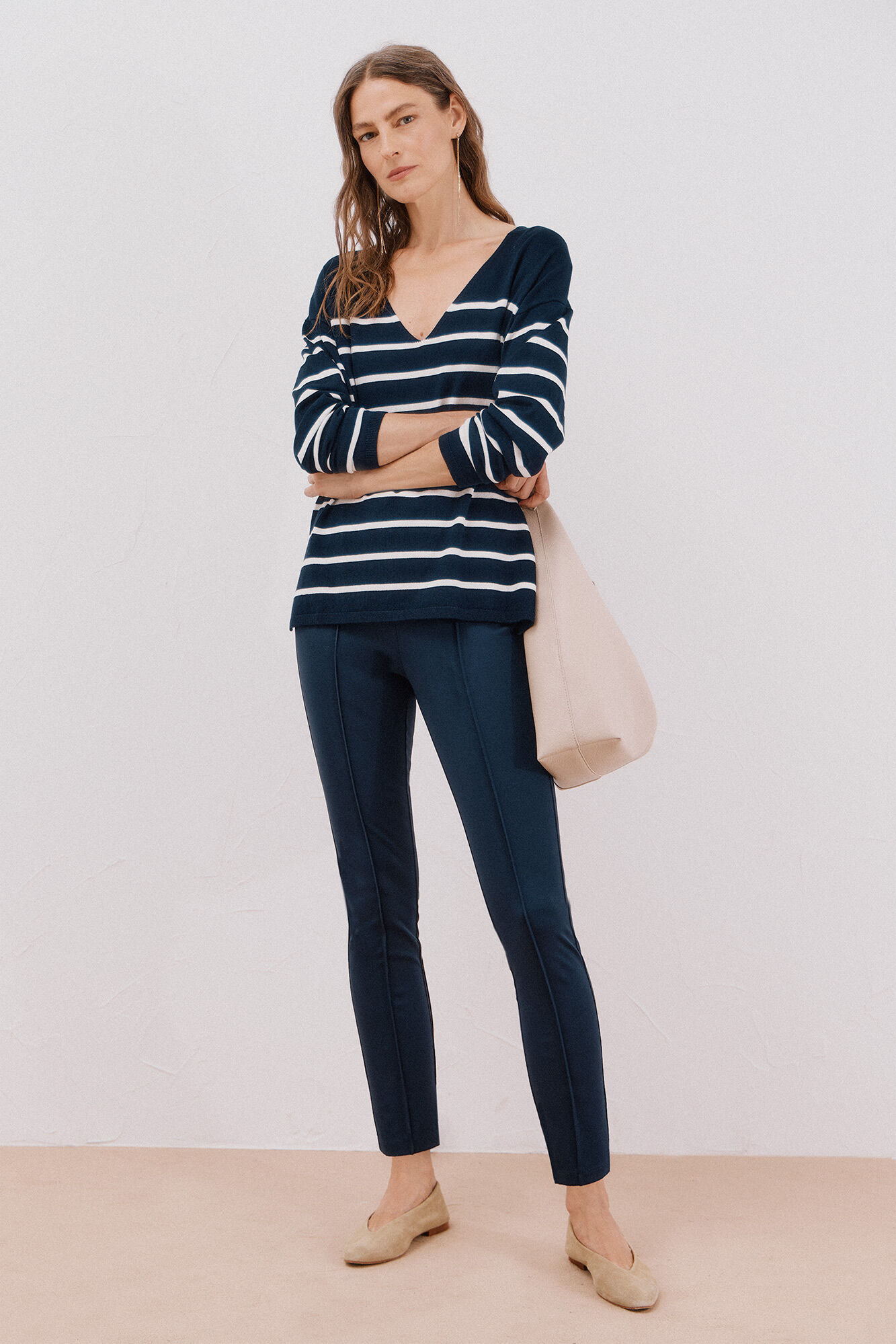 Cortefiel V-neck jumper