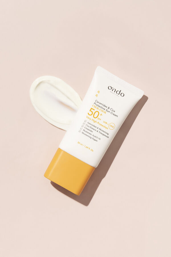 Ondo beauty 36.5 Protective sun cream with ceramides and cica Nude