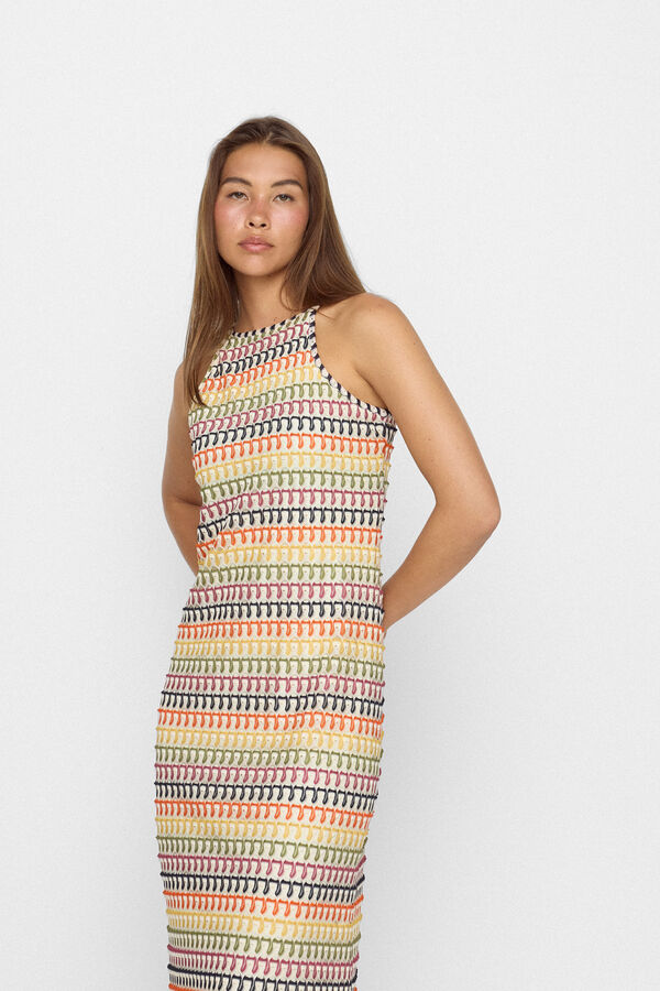 Cortefiel Strappy dress Multicolour