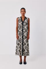 Cortefiel Fluid sleeveless dress Multicolour