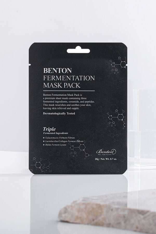 Benton Fermentation mask pack (1 unit) Black