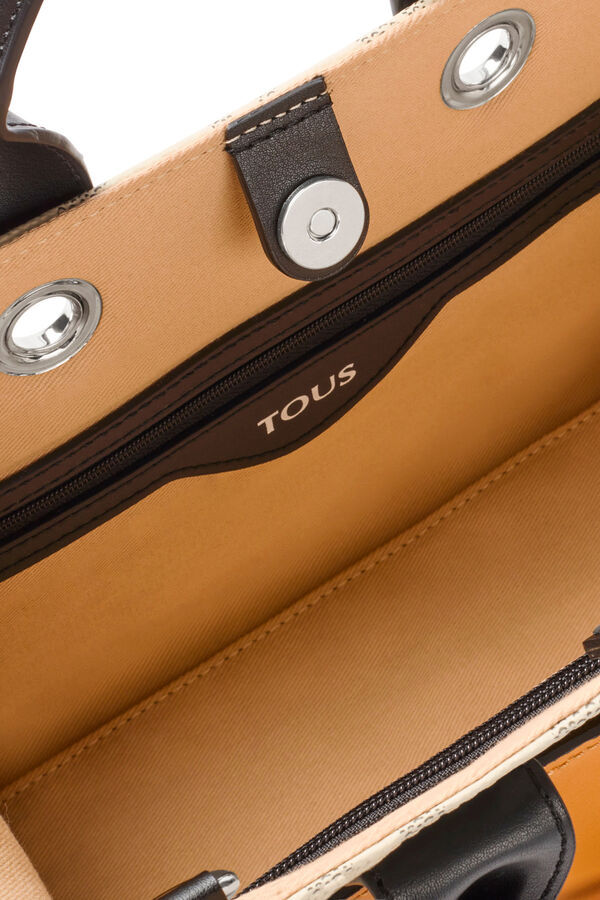 Tous Shopping mediano beige Amaya Kaos Icon Beige