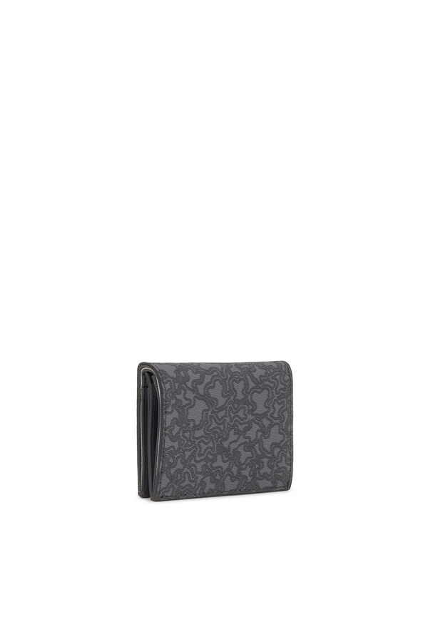 Tous Cartera peque&ntilde;a gris oscuro Kaos Mini Lines Gris